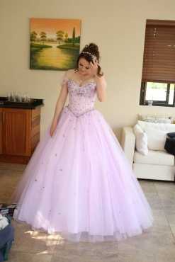 Princess matric dance dress