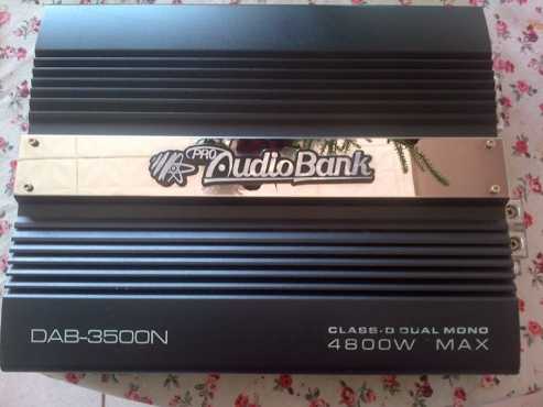 Pro Audio Bank 4800w Mono Block