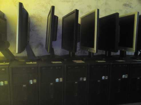 Projects, Schools, Internet cafe computers