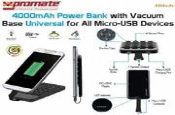 Promate Hitch ,4000mAh Power Bank