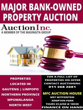 PROPERTY AUCTION - HOUSES FOR SALE