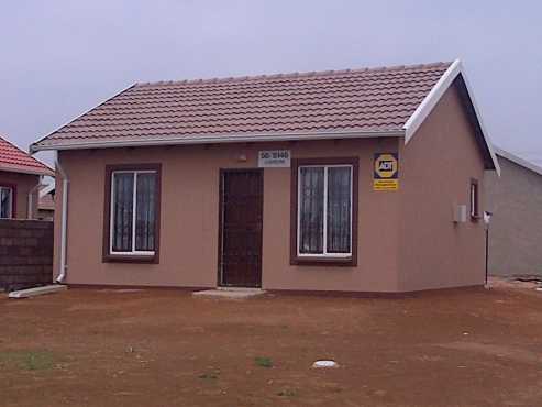 PROTEA GLEN EXT31 NOW SELLING 2BEDROOM HOUSES WITH SUBSIDY