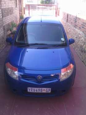 PROTON SAVVY   2006 MODEL BLUE.