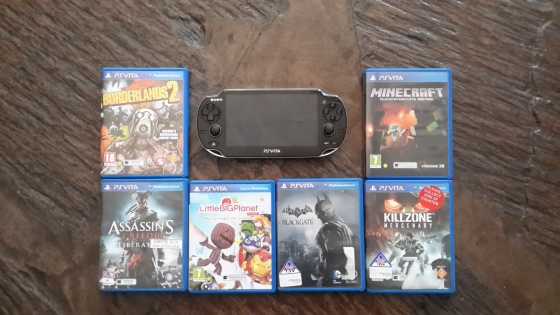 ps vita and 10x games