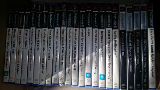 PS2 games for sale