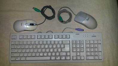 PS2 Interface Keyboard   2 x mice