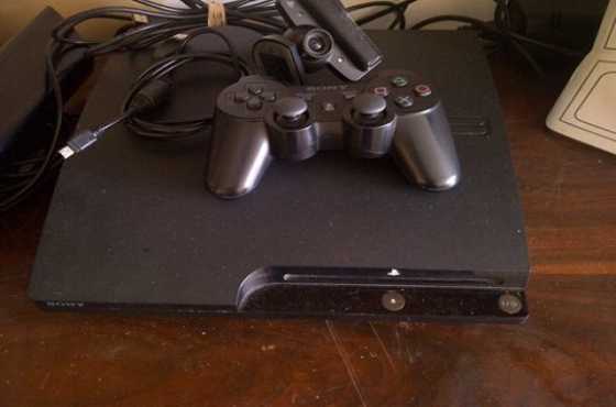 ps3 250gb hdd 1 remote 5 game working 100