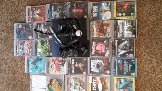 Ps3 300 gig 22 games and more