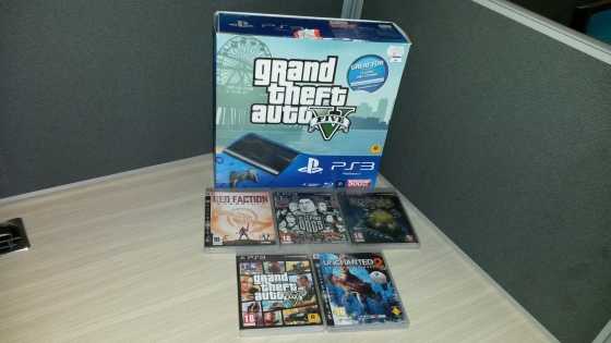 PS3 500GB Slimline GTA5 version