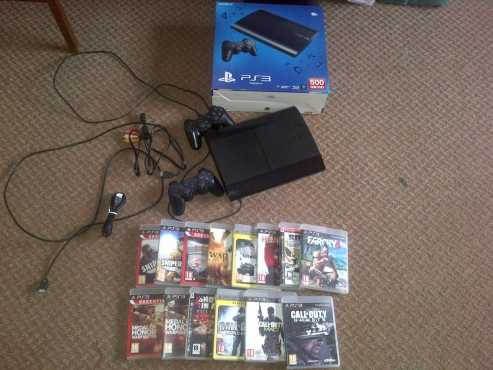 PS3 with 14 games