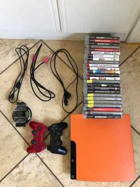 PS3 with 25 games