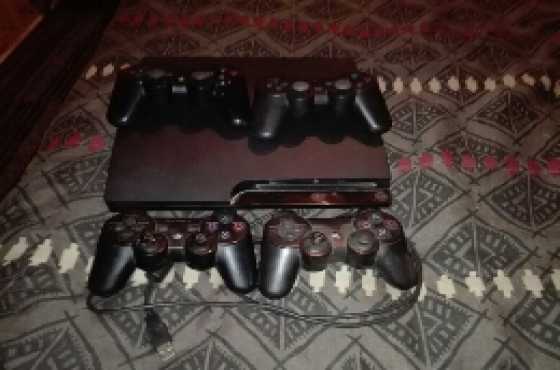 Ps3 with 4 remotes and 11 games