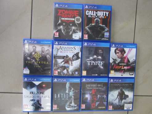 PS4 Games for sale