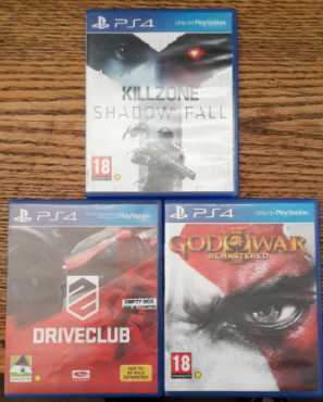 PS4 games to swop