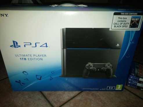 Ps4 te koop 1tb with blackops 3 and mincraft