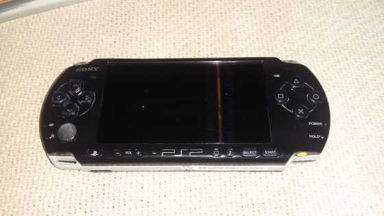 PSP black slim edition