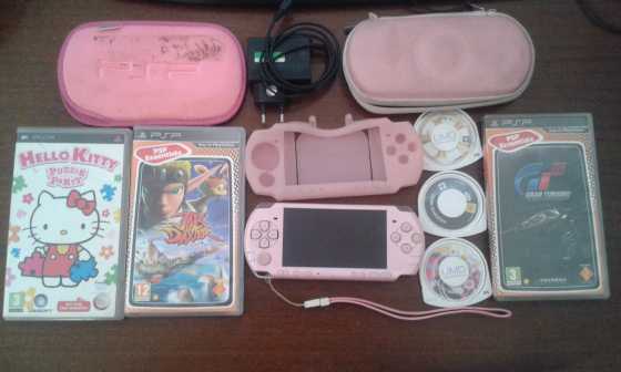 PSP Gaming Console Limited Edition Hello Kitty