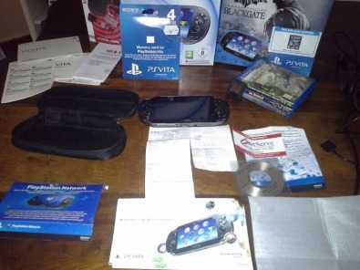 Psvita 5 games 6 month warranty 6 months 3100