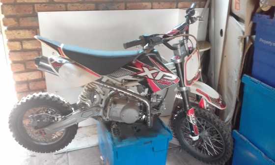 puzey 124cc pit bike