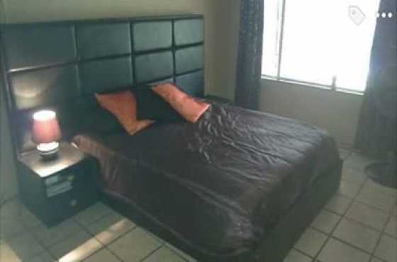 Qeeun sized leather bed without the mattress make an offer.