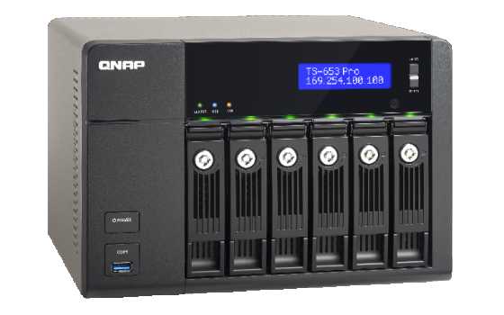 QNAP TS-653PRO TurboNAS reliable and scalable NAS for SMBs 6-Bay ( Was R13,999.95  incl. VAT )