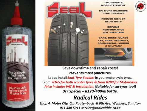 Quad Tyre Sealant