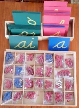 Quaity, education Montessori material for sale