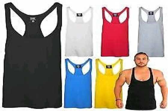 Quality Stringer Vests, Hoodies, Baseball Vests and Caps, 180g T-shirts and more