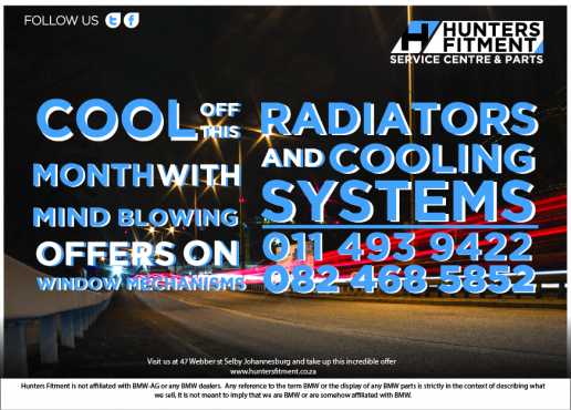 Quality Used BMW spares on offer at Hunters Fitment