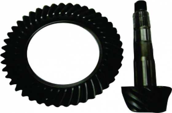 Quantum crown wheel and pinion