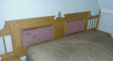 Queen Size Headboard and Dressing Table