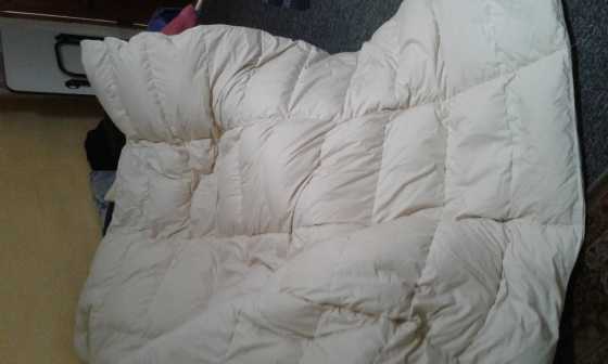 Queen sized Down (feathers) duvet inner