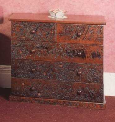 Railway Sleeper Wood chestdrawers