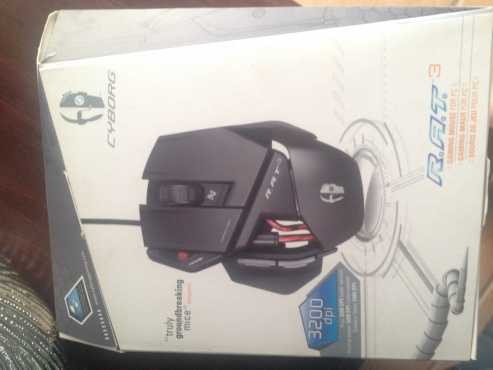 Rat gaming mouse