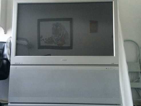 Rear projection Philips TV