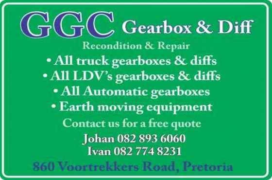 Recondition amp Repairs on All gearboxes amp diffs