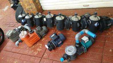 Reconditioned swimming pool pumps