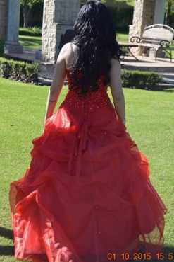 Red ballroom dress for sale