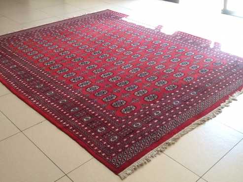 Red Chobi rug for sale