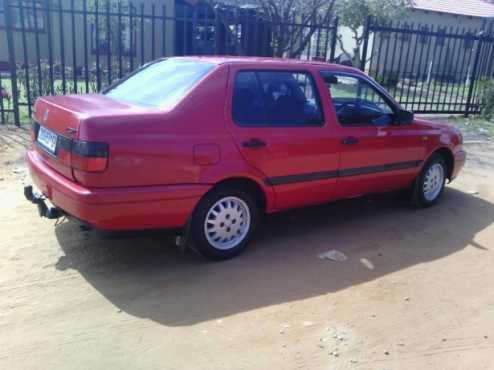 Red VW Jetta