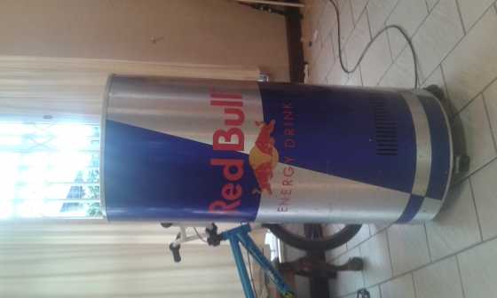 Redbull bar fridge