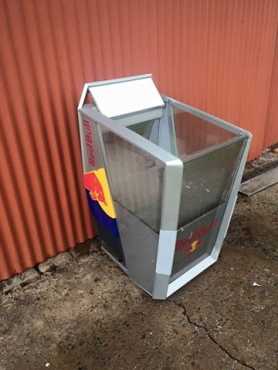 Redbull beverage cooler