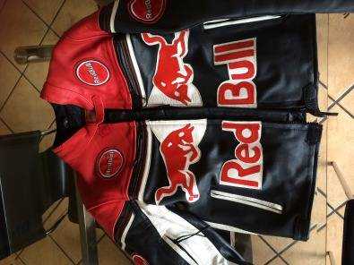 REDBULL LEATHER JACKET