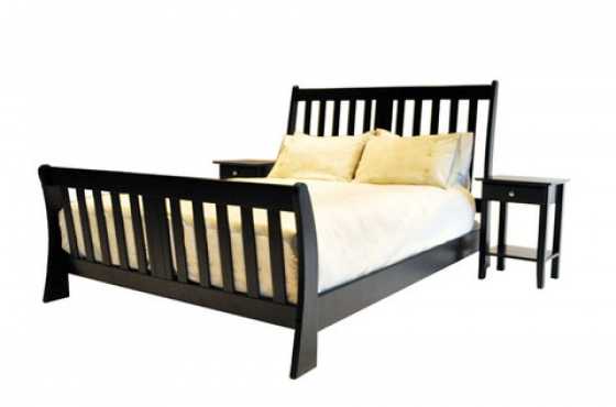 Relocation sale,double Conti sleighbed  mahogany was R 5000,now R4500,contact Woodnbeds 011 794 4376