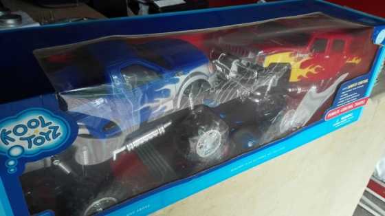 Remote control Cars x 2, Ford trucks, Brand new in box.