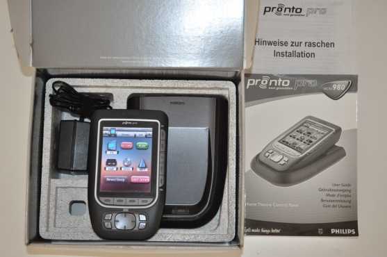 Remote.Programmable. Philips Pronto Pro RU980. Immaculate boxed and accessories.