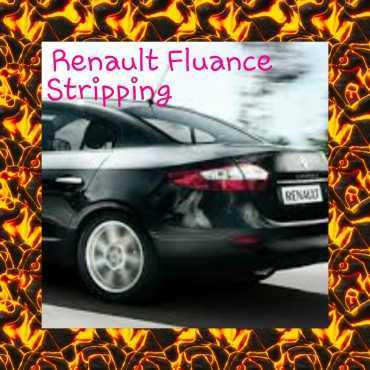 renault fluance 2012 stripping 4 spares