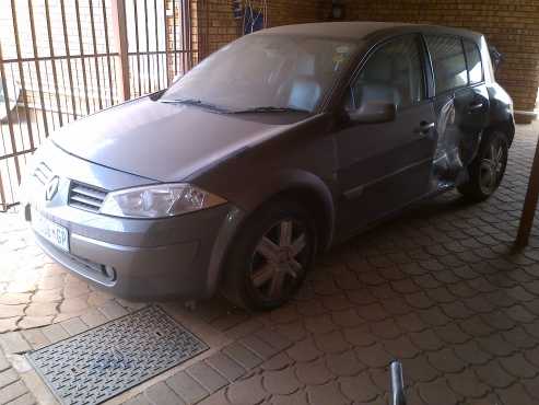 Renault Megane 2003 model 1900 turbo diesel 6 speed