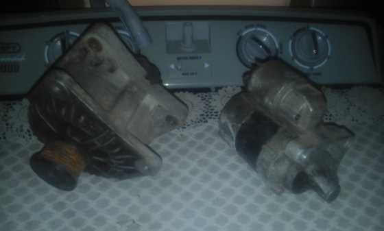 Renault megane shake it alternator and starter 2005 model