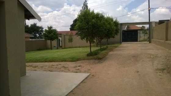 Rent a house with a massive yard